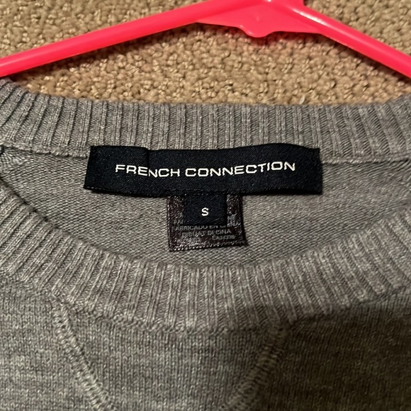 French connection gray sweater - Picture 2 of 4